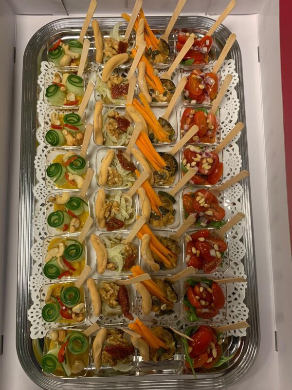 Luxe amuse cups vegan